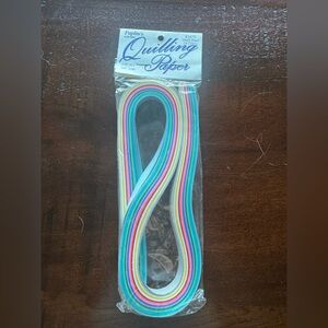 Paplin’s Quilling Paper #3470 Multi Pearl 14 Colors 3/8” 100 Pcs New